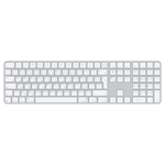 Apple Magic Keyboard med Touch ID och numerisk del för Mac-modeller med Apple Silicon – arabiskt – vita tangenter