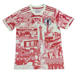 2023/24 Japan Jersey Herr 22-23 Hem Special Edition Samurai Sakura Fotbollströja A A A XL