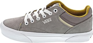 Vans Women's Seldan Sneaker, Retro POP Gray/Crème Brulee, 5.5 UK