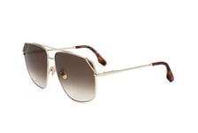 Lunettes de Soleil Victoria Beckham VB229S 733 GOLD CHOCCOLATE 61/13/ Femme