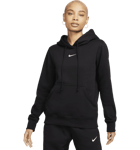 Nike W Phoenix Fleece Pullover Hoodie Hupparit BLACK/SAIL