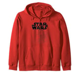 Star Wars Darth Vader & Stormtroopers Greyscale Group Zip Hoodie