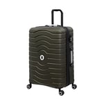 it luggage Intervolve 28" Hardside Checked 8 Wheel Expandable Spinner, Dark Olive, 28", Intervolve 28" Hardside Checked 8 Wheel Expandable Spinner