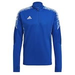 adidas Con21 TR Top Track Mens, Team Royal Blue/White, XL