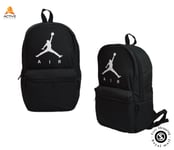 NIKE AIR JORDAN Backpack School Bag Gym Work Rucksack Team Sports Kit Bags BLACK