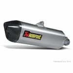 Avgassystem akrapovic - Slip on line titan