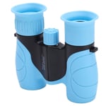 (Blue)Small Pocket Binoculars Curved Design Better Slip Resistance Kids