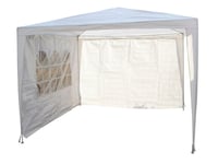 Sidvägg paviljong lido 3 x 2 m 2-pack sunlife