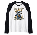 Funny Goat Whisperer Vintage Cowboy Edition Western Goat Man Raglan Baseball Tee