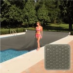 Bâche à bulles 4 m x 2 m pour piscine - 300 microns - Gris - Linxor