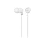 Écouteurs intra-auriculaires Sony MDREX15LP Blanc - 100 dB/MW 8-22 000 Hz - Cordon 1,2 m