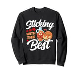 Sticking With The Best Canadian Cuisine Pancake Sugar Sweatshirt