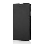 Wave Book Case suojakotelo Xiaomi Redmi Note 11 musta