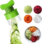 Handheld Spiralizer Vegetable Slicer Heavy Duty Veggie Spiral Cutter for Fruit