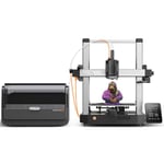 ANYCUBIC Kobra 3 Combo Imprimante 3D Intelligent pour l'impression Multicolore(4couleurs), 600 mm/s Impression Haute Vitesse, Auto Nivellement Imprimer, Imprimante 3D FDM, 250 * 250 * 260mm