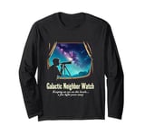 Amateur Astronomers and Telescope Enthusiasts Stargazers Long Sleeve T-Shirt