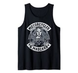 Motorcycles and Mascara Cute Motorcycle Chick Biker Girl Tank Top