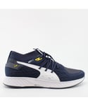 Puma Speed 500 Navy Textile Mens Lace Up Trainers 192253 01 - Blue - Size UK 6