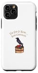 Coque pour iPhone 11 Pro Funny The End is near, Send Chocolate Design