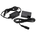 1x USB Mains Power Adapter for Canon EOS Rebel T6s Rebel T7i 2 m