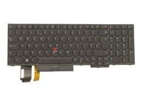 Lite-On - Erstatningstastatur For Bærbar Pc - Med Trackpoint, Ultranav - Bakbelysning - Qwerty - Gresk - Svart - Fru - For Thinkpad P15s Gen 2 20W6, 20W7  T15 Gen 2 20W4, 20W5