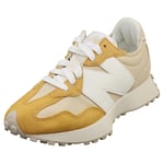 New Balance 327 Unisex Fashion Trainers in Beige White - 7 UK