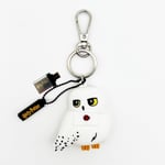 Disney Harry Potter [ 2 en 1 ] Hedwige Porte Clé + Clé USB Originale 32 go avec Adaptateur USB C - Officiels Cadeaux Chouette Harry Potter, Idée de Cadeau pour Femmese et Enfants.[G767]