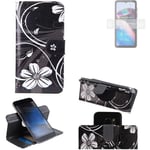 For Motorola Defy 2 Flip Wallet PU Leather Case Cover Stand Card Holder Pattern