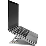 Kensington SmartFit Easy Riser Go Ergonomic Portable Laptop Cooling Stand K50420EU Up to 17" Grey