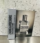 🩵 Zadig & Voltaire This Is Really Him! Eau De Toilette Intense EDT 0.6ml Sample