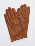 John Lewis Fleece Lined Women's Leather Gloves