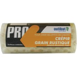 Manchon pour rouleau pro crépi Outibat - Gros grain - Dimensions 180 x 75 mm