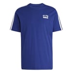 adidas Men's Codes Collegiate Club Graphic T-Shirt, Dark Blue, S Tall