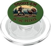 RetroTurkey Chasse - Nature et chasse au dindon sauvage PopSockets PopGrip pour MagSafe