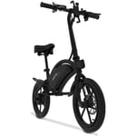 Draisienne électrique - URBANGLIDE - 160 BLACK - 36V - 350W - Pneus 16" - Autonomie 18KM - Vitesse max 25KM/h