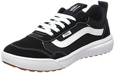 Vans Homme Basket, Daim Caoutchouc Éthylène-acétate de vinyle, Toile en Daim Noir et Blanc, 38.5 EU