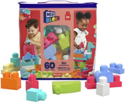 Mega Bloks Stor Byggetaske First Builders, 60 dele