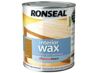 Ronseal Interior Wax Dark Oak 750Ml RSLIWDO750