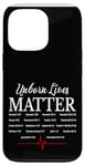 iPhone 13 Pro Unborn Lives Matter Pro-Life Christian Case