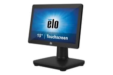 EloPOS System i5 - alt-i-én - Core i5 8500T 2.1 GHz - vPro - 8 GB - SSD 128 GB - LED 15.6"