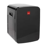 SENSIOHOME 15L Mini Fridge Cooler & Warmer | AC+DC Power - 12v, UK & EU Plug | Compact, Portable and Quiet, For Home, Bedroom, Car, Holiday, Food Drinks Makeup (Black)