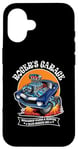 iPhone 16 Roger's Garage Hotrod Classic Car Design for the Name Roger Case