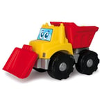 Jouets Ecoiffier - 7817 - Camion De Chantier + 15 Briques à Empiler Les Maxis - Abrick - Dès 1 an - Fabriqué en France