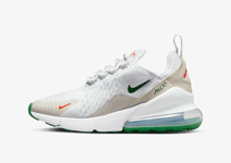 NIKE AIR MAX 270 GS SIZE UK 6 EUR 39 (DX3063 100)