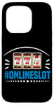 Coque pour iPhone 15 Pro Jeu de hasard en ligne Jackpot Fun