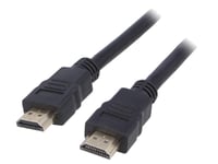 Cable HDMI 1.4 male des deux cotes 1.5m noir