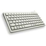 CHERRY USB Compact Lightweight Wired Keyboard G84-4100 QWERTY Light Grey