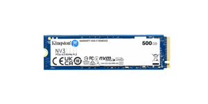 Kingston 500G NV3 M.2 PCIe 4.0 SSD 5000/3000 MB/s R/W