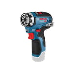 Perceuse-visseuse BOSCH PROFESSIONAL Flexiclick 12V 35 Nm sans batterie ni chargeur Brushless - GSR12V-35FC 06019H3004