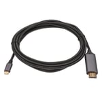 USB C - HD Multimedialiitäntäkaapeli 4K At 60 Hz Type C - HD Multimedia Interface -sovitin Galaxy S22:lle XPS 3m/9.8ft